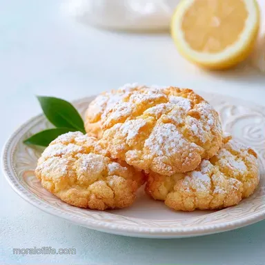 Easy Chewy Lemon Cookies in 25 Minutes Recipe Card