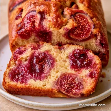 Easy Fig Loaf Cake for 12 Slices