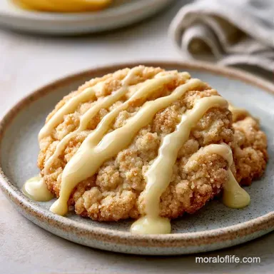 Easy Lemon Glaze for Cookies (5 Min) Recipe Card