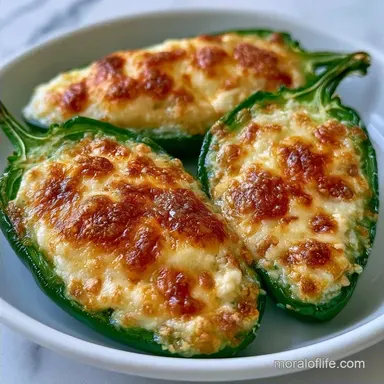 Easy Oven Baked Jalapeno Poppers: 30 Min