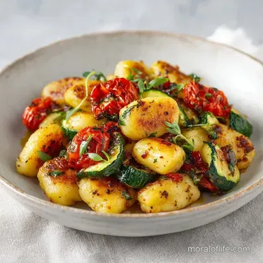Easy Summer Vegetarian Dinner in 25 Min Recipe Card