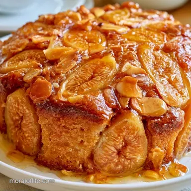 Fig Cake With Almonds And Honey in 50 Min Recipe Card
