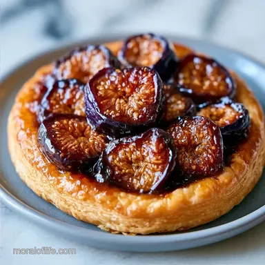 Fig Tarte Tatin with Puff Pastry