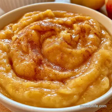 Food Mill Applesauce for 6 Cups Recipe Card