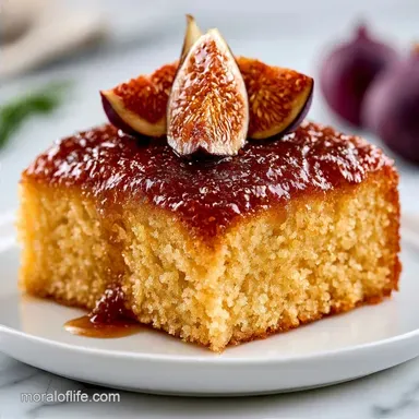 Fig Cake Recipe with Fresh Figs for 12