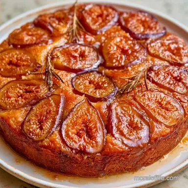 Fresh Fig Cake Lemon Rosemary for 12