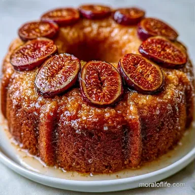 Buttery Fresh Fig Pound Cake Recipe Recipe Card