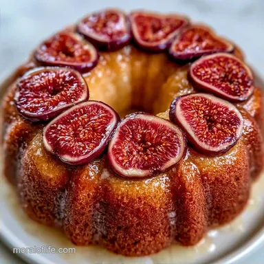 Buttery Fresh Fig Pound Cake Recipe