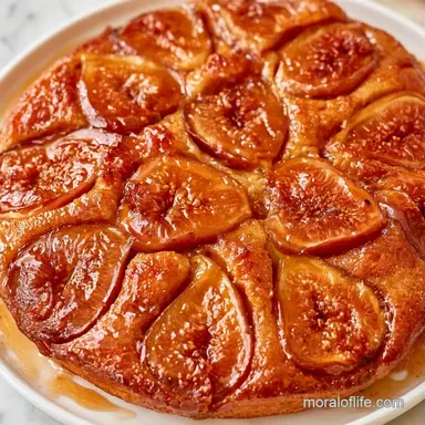 Fresh Fig Upside Down Cake with Honey Recipe Card