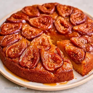 Fresh Fig Yogurt Cake for 8 Servings Recipe Card