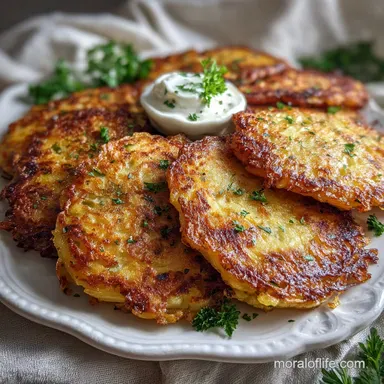 German Potato Pancakes for 4 Servings