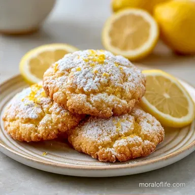 Gluten Free Lemon Cookies in 22 Minutes