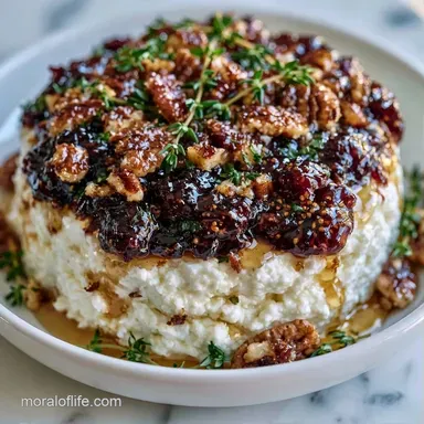Goat Cheese Fig Appetizer in 7 Minutes Recipe Card