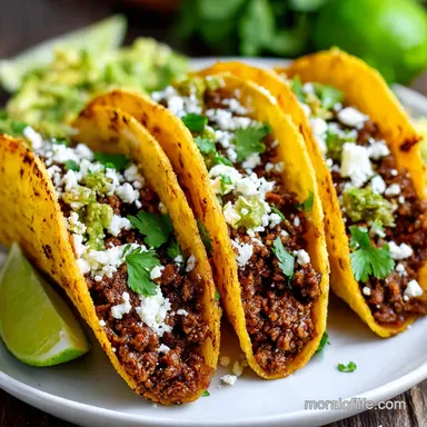 Ground Beef Tacos in 20 Minutes