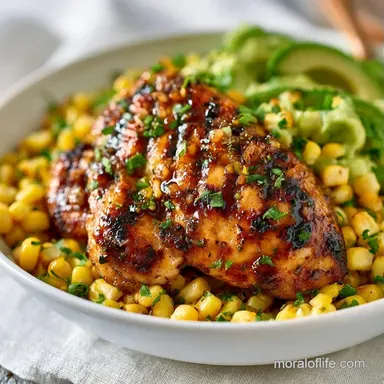 Healthy Summer Family Meal for 4 Recipe Card