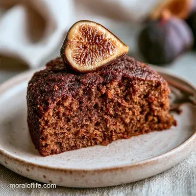 Fig Spice Cake with Dried Figs