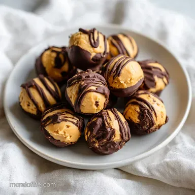 Homemade Peanut Butter Buckeye Ball Recipe with Chocolate (36 Balls)