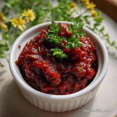 Red Pepper Paste: Savory & Velvety Concentrate