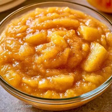 Unsweetened Applesauce in 20 Minutes Recipe Card