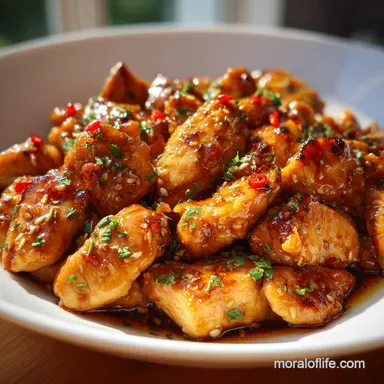 Quick Easy Dinner: Chicken with Honey Glaze in 20 Min