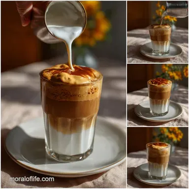 How to Make Dalgona Coffee: Velvety Foam Drink Recipe Card
