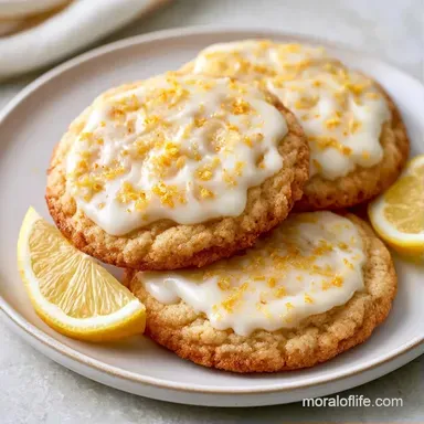 Iced Lemon Sugar Cookies in 42 Minutes Recipe Card