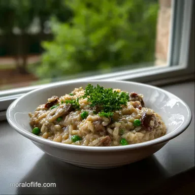 Instant Pot Risotto Recipe: No-Stir Velvety Grains Recipe Card