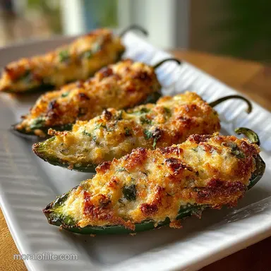Jalapeno Poppers Goodness: Crispy Baked in 20 Minutes