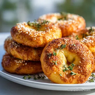 keto bagels recipe in 25 Minutes with Golden Texture Recipe Card