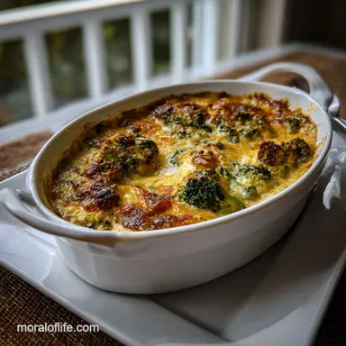 Keto Broccoli Casserole Ready in 30 Min Recipe Card