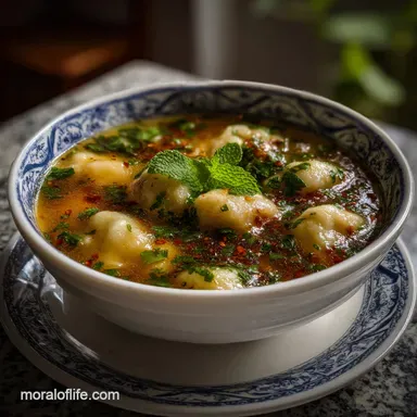 Kubbeh Hamusta Recipe: Authentic Citrus Broth Recipe Card