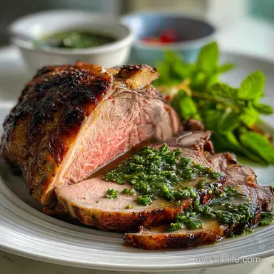 Lamb with Mint Jelly Recipe: Oven-Only Prep