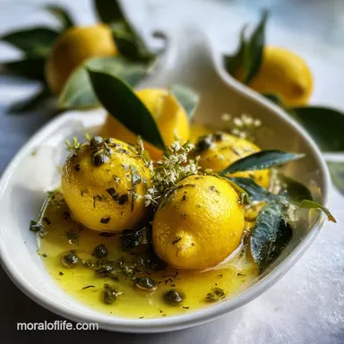 Lemon Caper Sauce in 15 Minutes Recipe Card