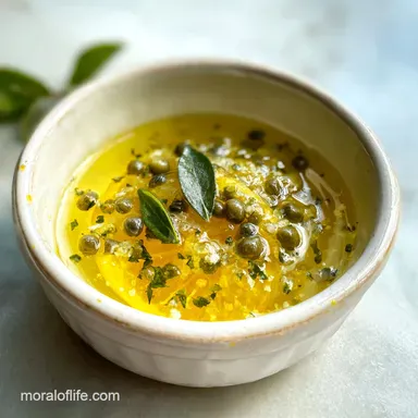 Lemon Caper Sauce in 15 Minutes