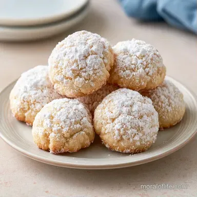 Lemon Snowball Cookies in 27 Minutes Recipe Card