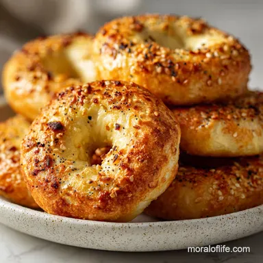 Low Carb Bagels Ready in 30 Minutes Recipe Card