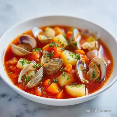 Manhattan Clam Chowder for 4 Servings
