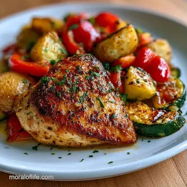 Summer Meal for Crowd for 9 Servings Recipe Card