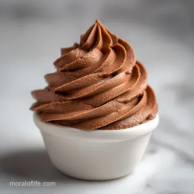 Milk Chocolate Buttercream in 20 Minutes: Velvety Whipped Mousse Recipe Card