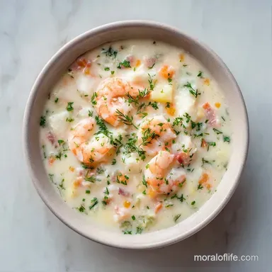 Mixed Seafood Clam Chowder: One-Pot Recipe Card