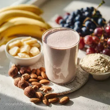 Protein Balls: Fast & Satisfying Peanut Butter Bites Recipe Card