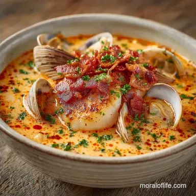 Old Bay Clam Chowder in 35 Minutes