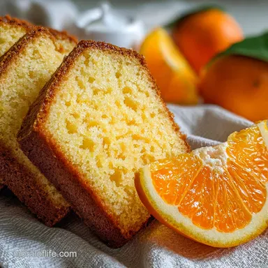 Orange Pound Cake Recipe: Zesty & Moist