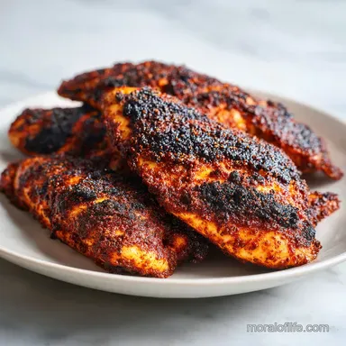 Cajun Chicken in 30 Minutes: Pan-Seared Recipe Card