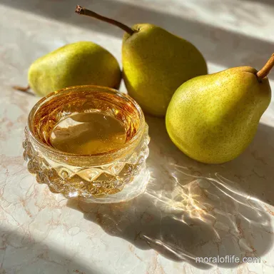 Pear Jelly Recipe Ready in 1 Hour 5 Mins | Homemade Fruit Spread Recipe Card