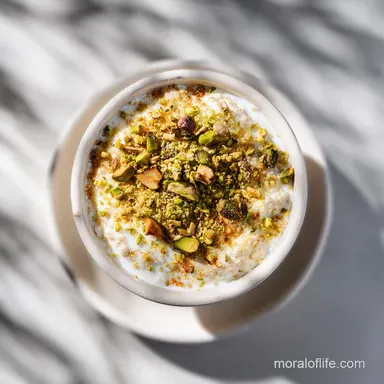 Pistachio Oatmeal Coconut with Coconut Milk Recipe Card