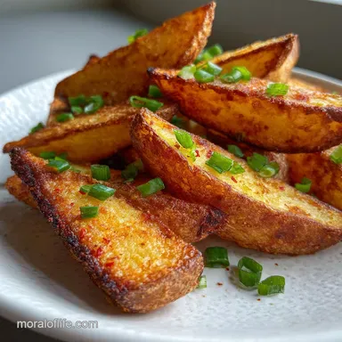 potato wedges air fryer: Crispy & Smoky (Ready in 28 Minutes) Recipe Card