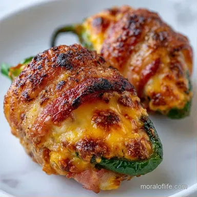 Quick Air Fryer Jalapeno Poppers: Bacon Recipe Card