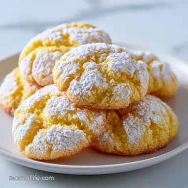 Quick Lemon Crinkle Cookies in 30 Min Recipe Card