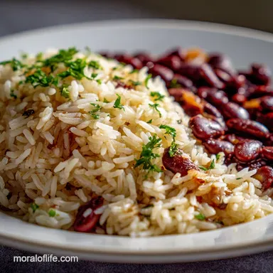 Rice and Peas Ready in 1 Hour Recipe Card